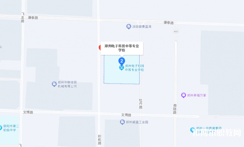 中牟電子科技中等專業(yè)學(xué)校地址，乘車路線