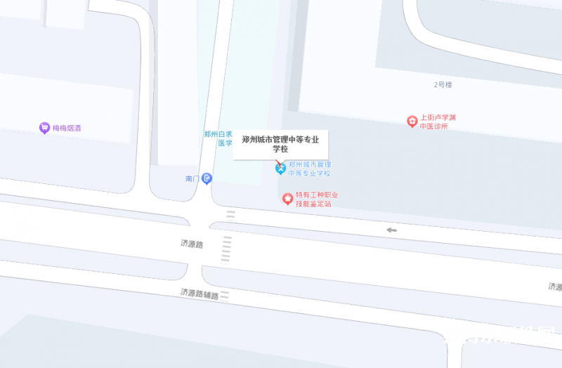 鄭州城市管理中等專業(yè)學(xué)校地址，乘車路線