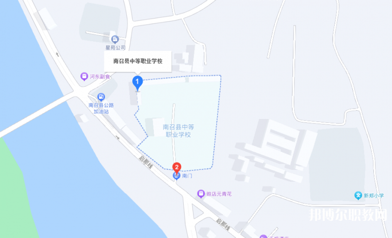 南召縣培英中等職業(yè)學(xué)校地址，乘車路線