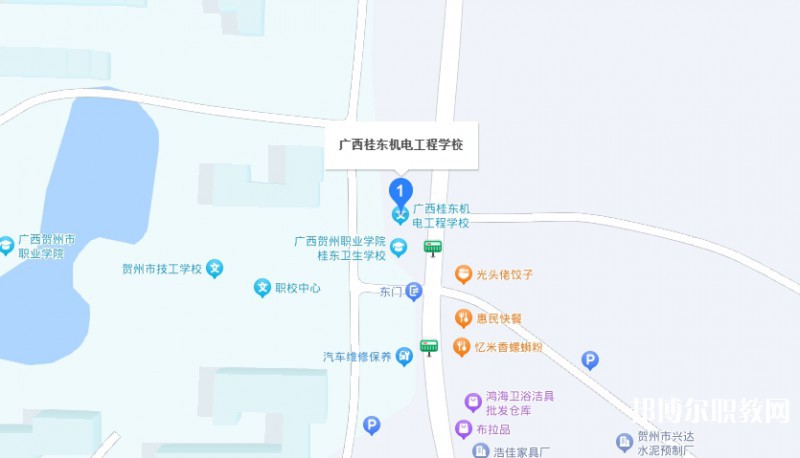 桂東機(jī)電工程學(xué)校地址，乘車路線