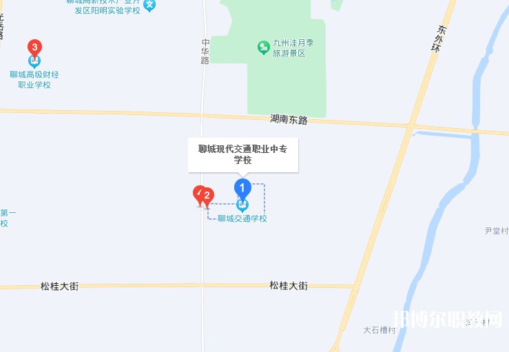 聊城現(xiàn)代交通職業(yè)中等專(zhuān)業(yè)學(xué)校地址，乘車(chē)路線
